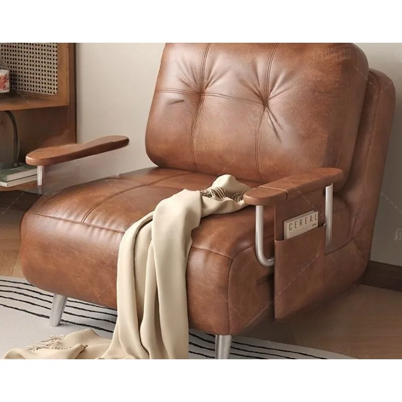 Sofa bed single folding, multi-functional simple retractable small apartment