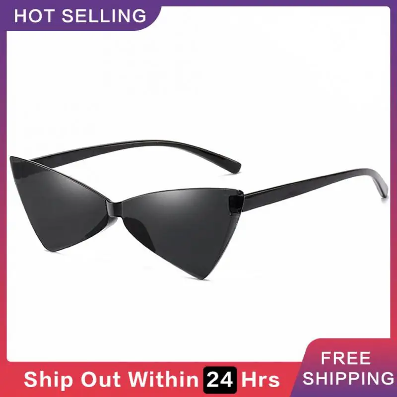 Cat Eye Fashion Personality Comfortable Nose Pads Glasses Sunglasses Comfortable Variety Of Colors Triangular Sunglasses 17g