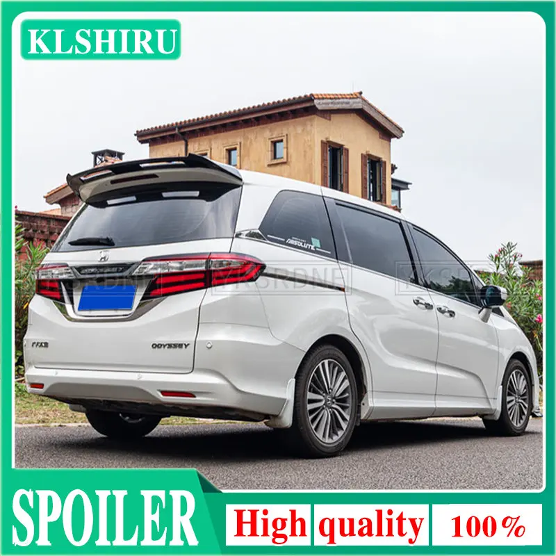 For Honda ODYSSEY Spoiler 2015 2016 2017 2018 2019 High Quality ABS Unpainted/Gloosy Black/Carbon Color Roof Spoiler