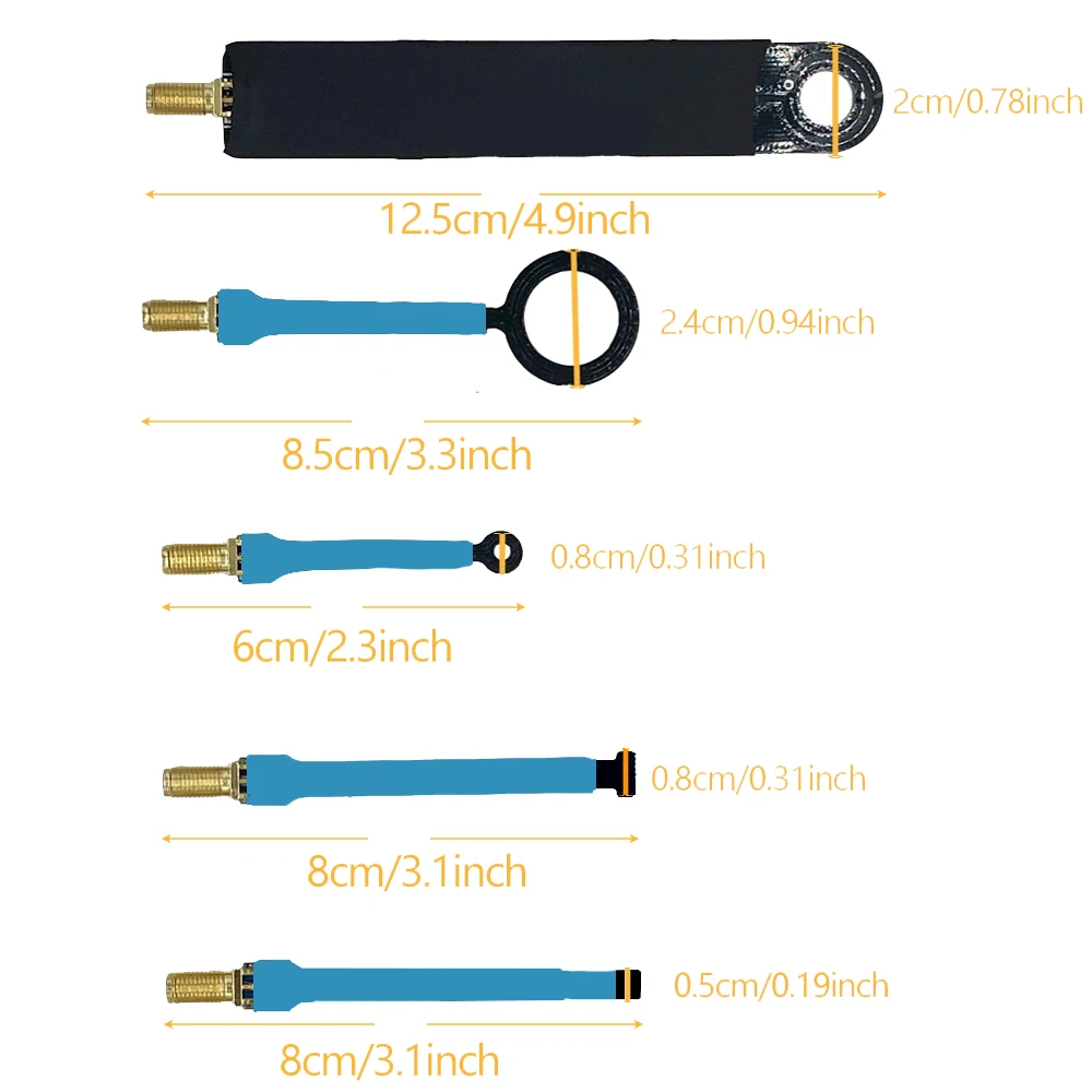 HT03 9KHz-3GHz Near-Field Probe Kit การตรวจจับสนามแม่เหล็กไฟฟ้าเข้ากันได้กับเครื่องวิเคราะห์สเปกตรัมหลัก