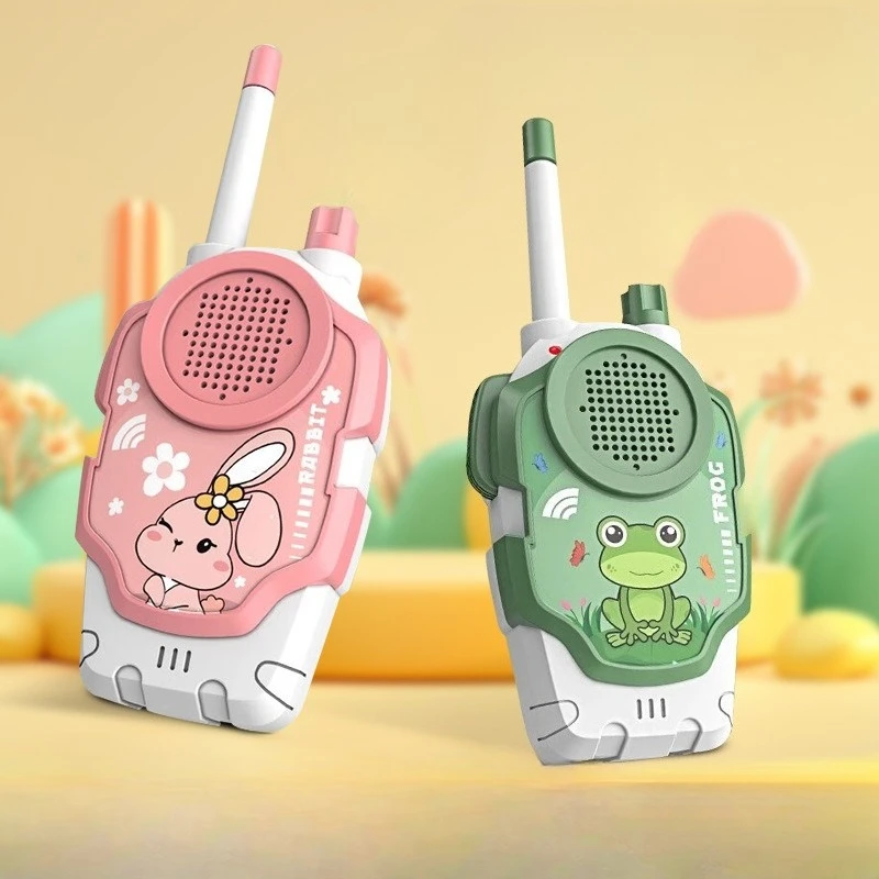 Kids Walkie Talkie Toy Wireless Pager One on One Baby Outdoor Boys Girls Interactive Call Device Educational Toys Birthday Gift