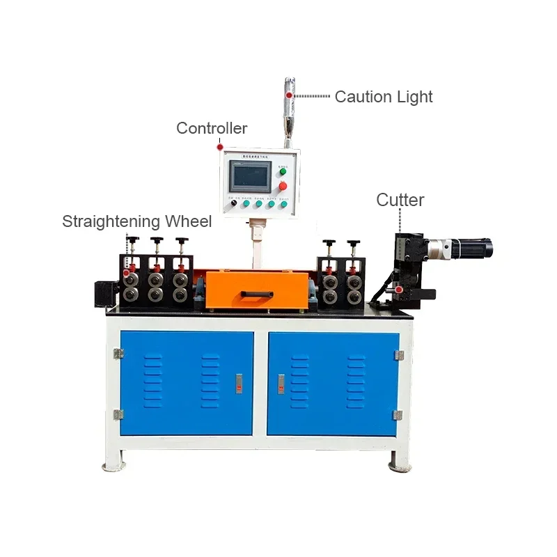 Wire Straightening Machine Metal Iron Ss Stainless Steel 8mm Motor Manufacturing Plant Provided Wiremesh Machine Automatic FUDA