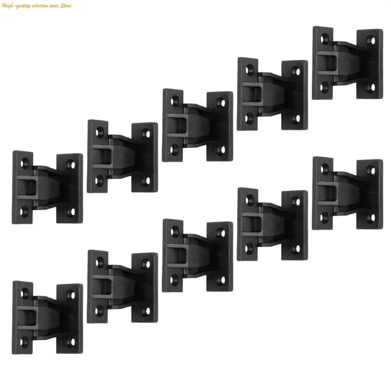 10Pcs Push in Plinth Panel Furniture Connectors Bracket Press Fit Panel Clip 203F