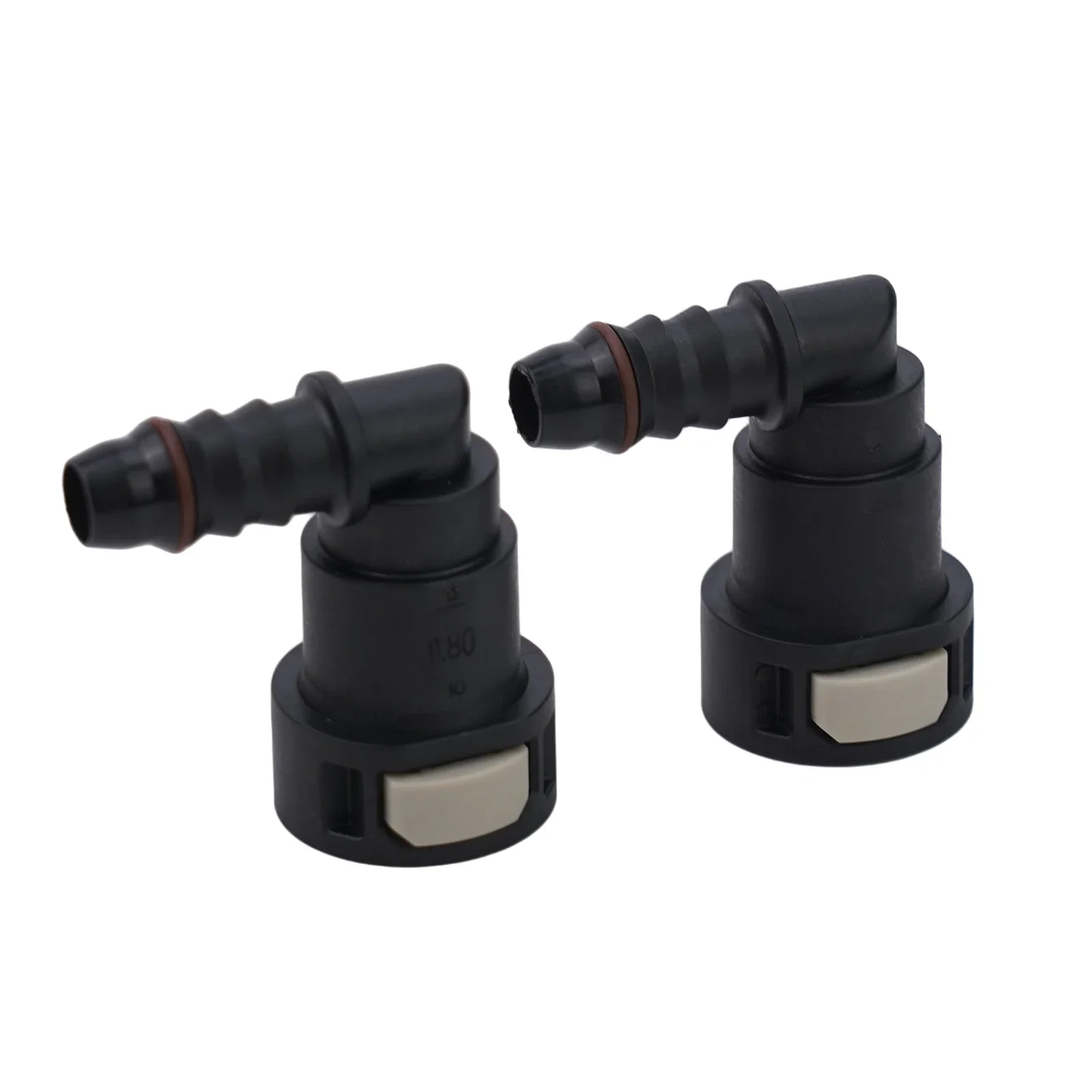 2 шт. пара щипцов для шлангов, нейлоновый шланг PA12 + 30GF, быстроразъемный, полезный, 3/8 дюйма, 90 градусов, соединительный колено, подходит