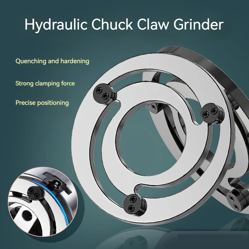 5/6/8/10 Inch Hydraulic 3 jaw Forming Ring Jaw Repairer Boring Jaw Device Hydraulic Claw Tool for CNC Lathe Chuck Maintenance
