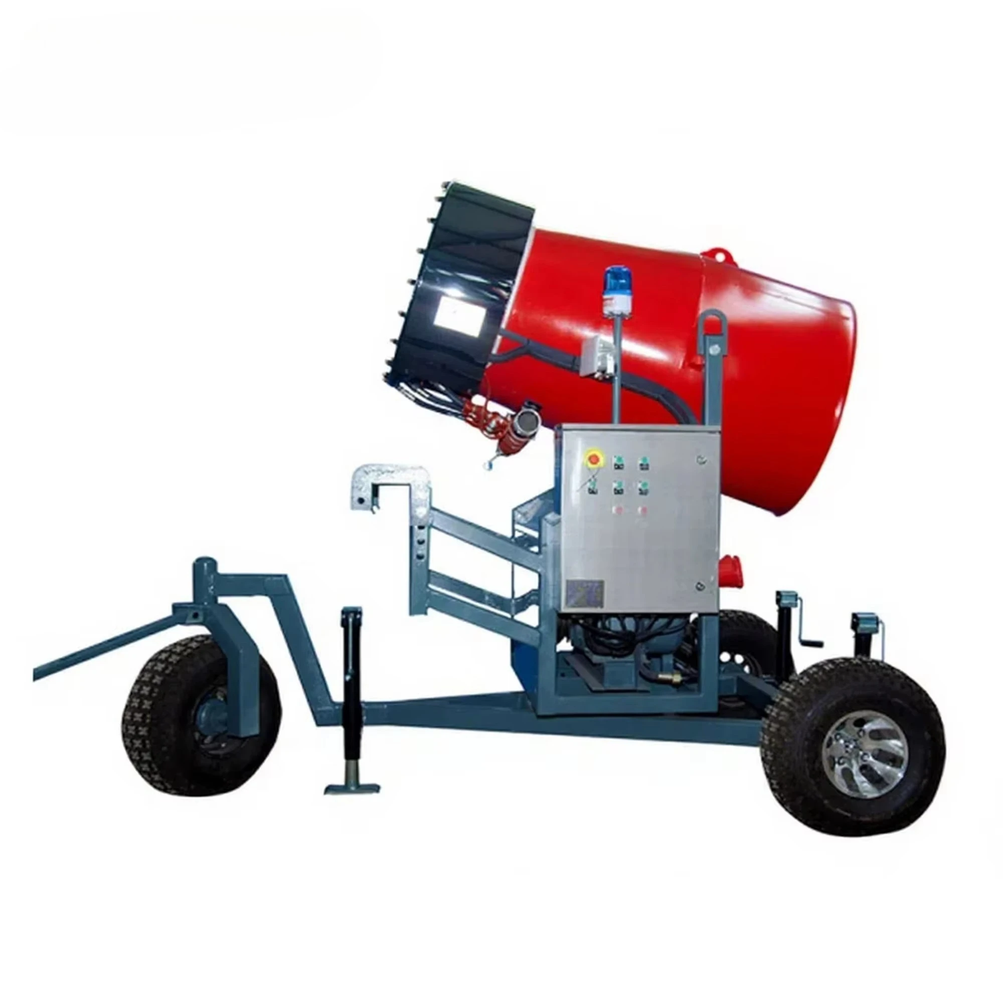Automatic Mobile Snow Making Machine Ski Resort Large Cannon Outdoor High Capacity Fan Generator Shed