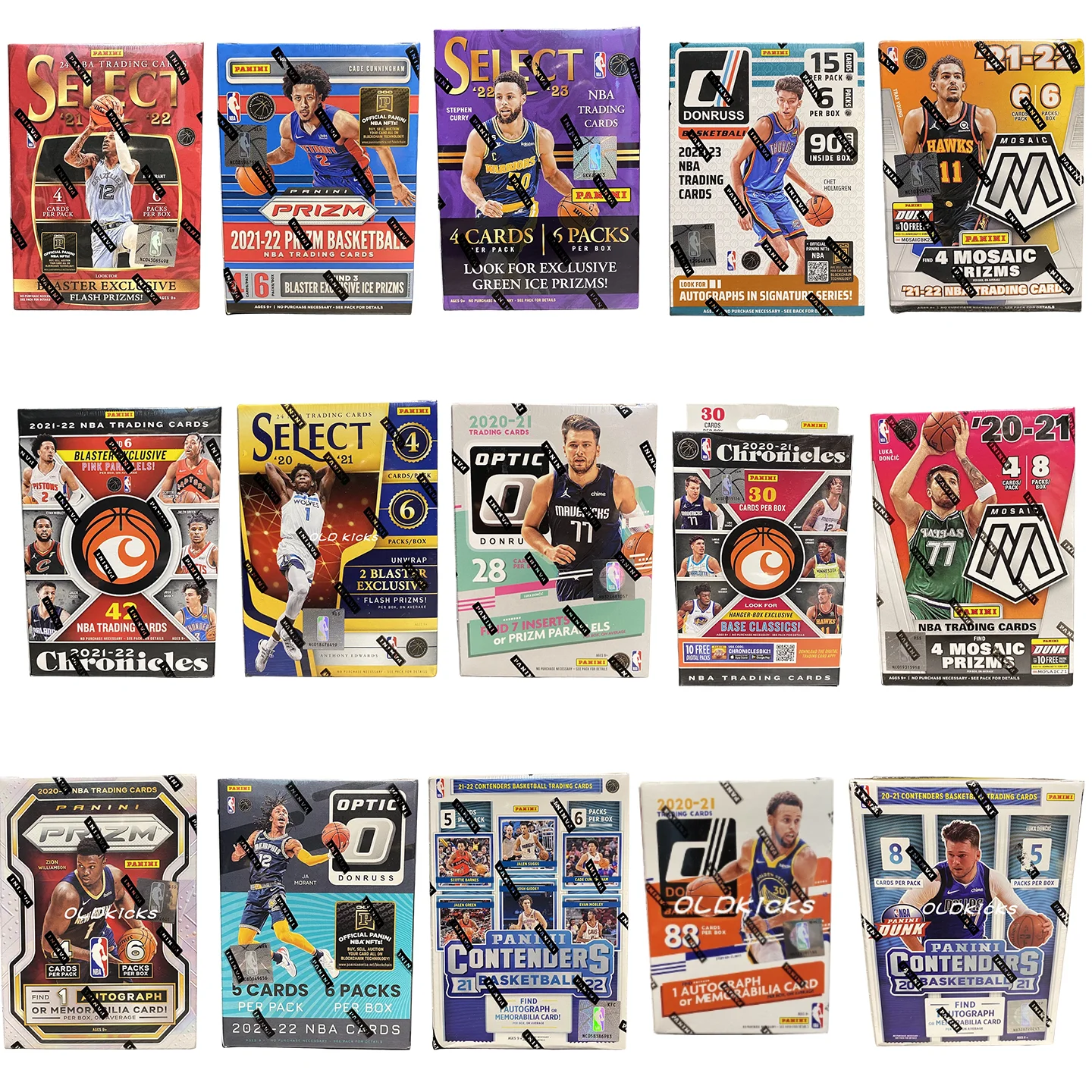carte-collezionabili-autentiche-nba-panini-serie-prizm-hoops-optic-select-court-kings-fantasy-confezione-premium-blaster-box