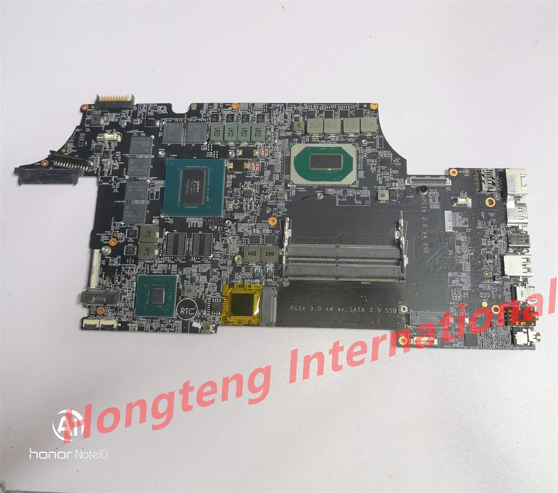 ms-16u11 ver 1.0 Laptop Motherboard For MSI ms-16u1 ge65 ge75 gp65 gp75 gl75 gl65 mainboard with i7-9750h  gtx1660m Fully Tested