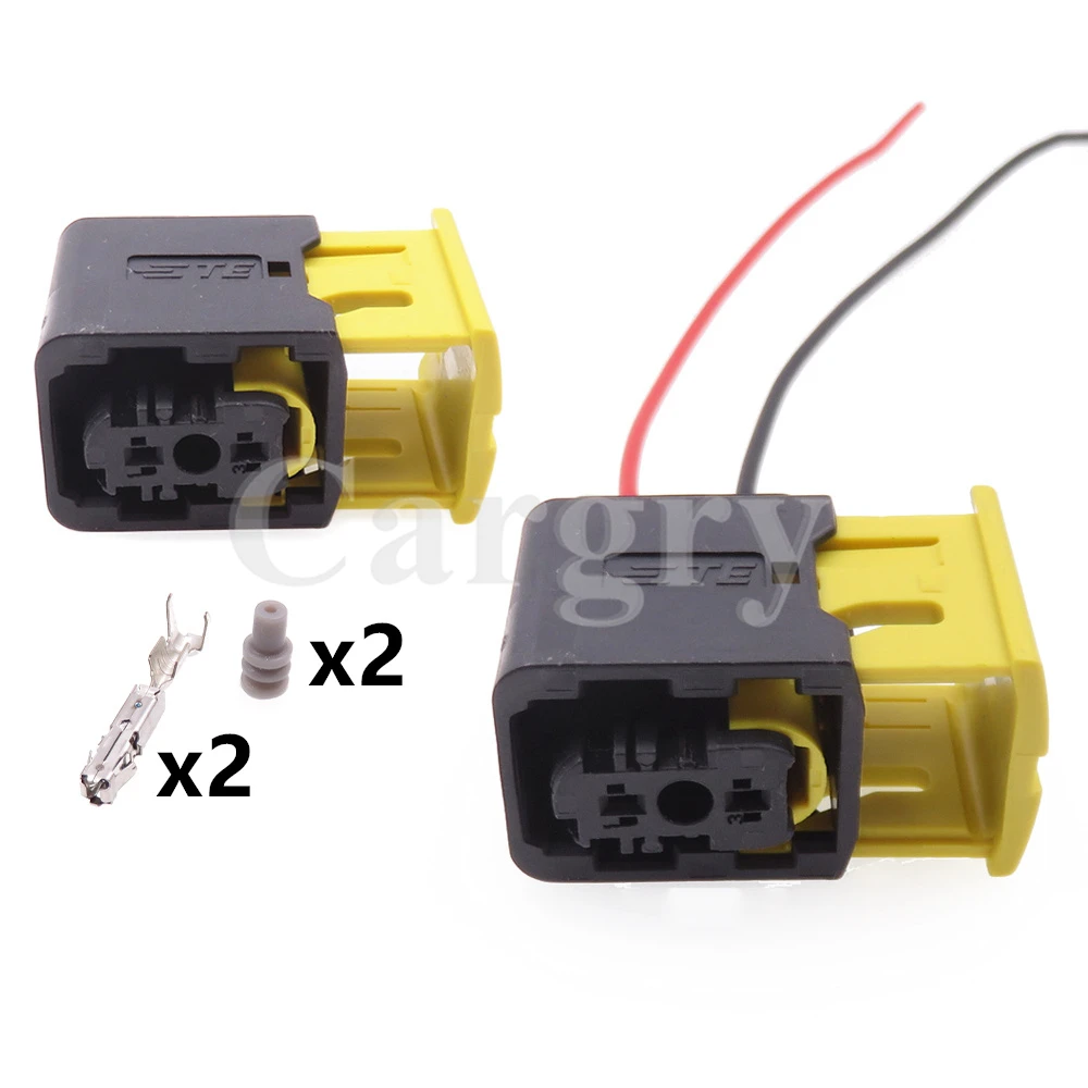 

1 Set 2P 1-1418448-2 Car Plastic Housing Waterproof Connector Automotive Starter Urea Pump Sensor Wire Harness Socket