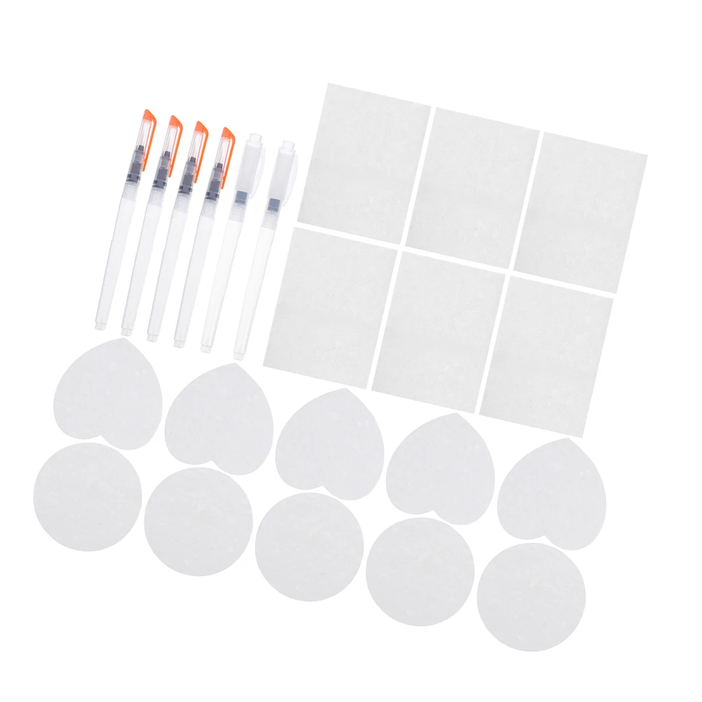 

1 set Expansion Wood Pulp Paper Kids DIY Sponge Painting Kit Crafts Coloring Art Supplies Texture Drawing Creative