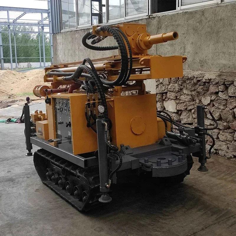 Mine Drilling Rig Ground Drill Machine Automatic Drilling Machine Deep Well Drilling Machine Pneumatic Water Well Rig
