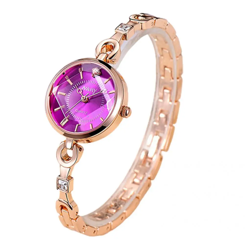 

NARY Business Wristwatch Universal Elegant Business Watch Jewelry Buckle Quartz Business Wristwatch for Home