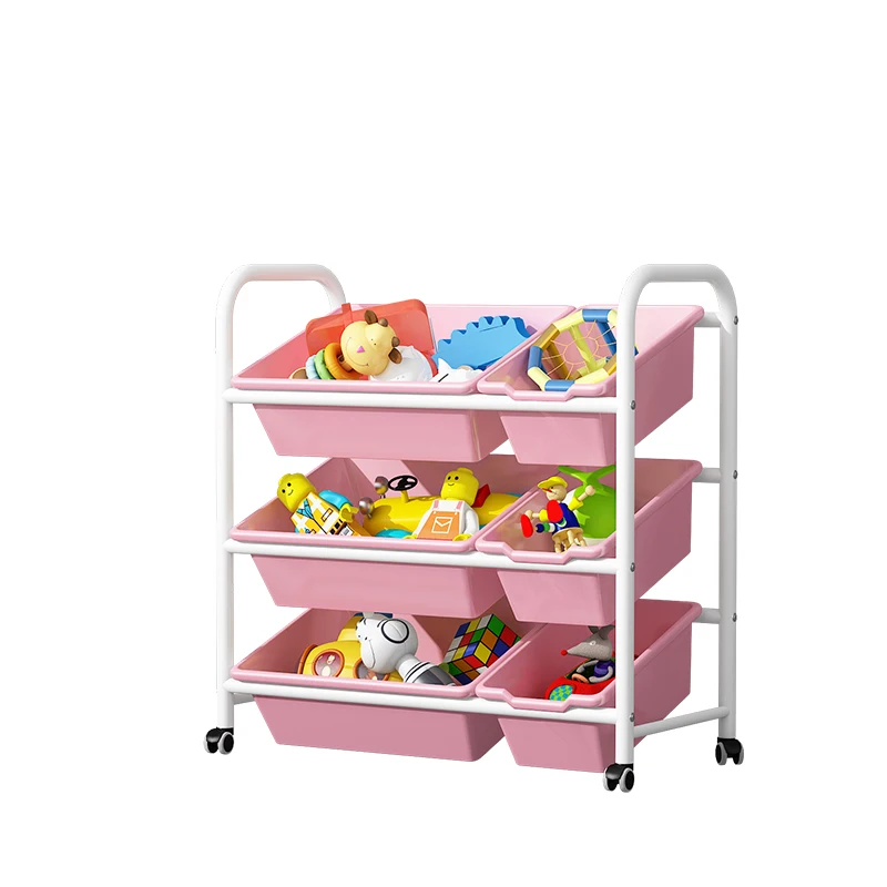 Multi-Layer Compartment Storage Box for Children Simple Toys Kindergarten Rack Neat and Orderly