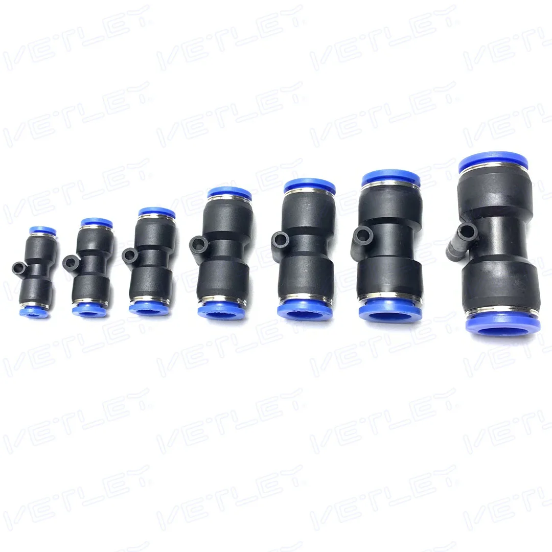 

PUC Union Straight one touch fittings vetley pneumatic PUC 04/06/08/10/12 high quality manufacturer