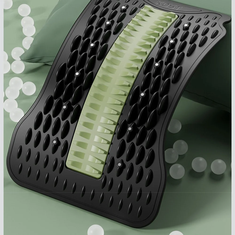 

Устройство для растягивания поясницы для боли в пояснице Нижнее устройство для открытия спины Подушка для коррекции позвоночника йоги для спины