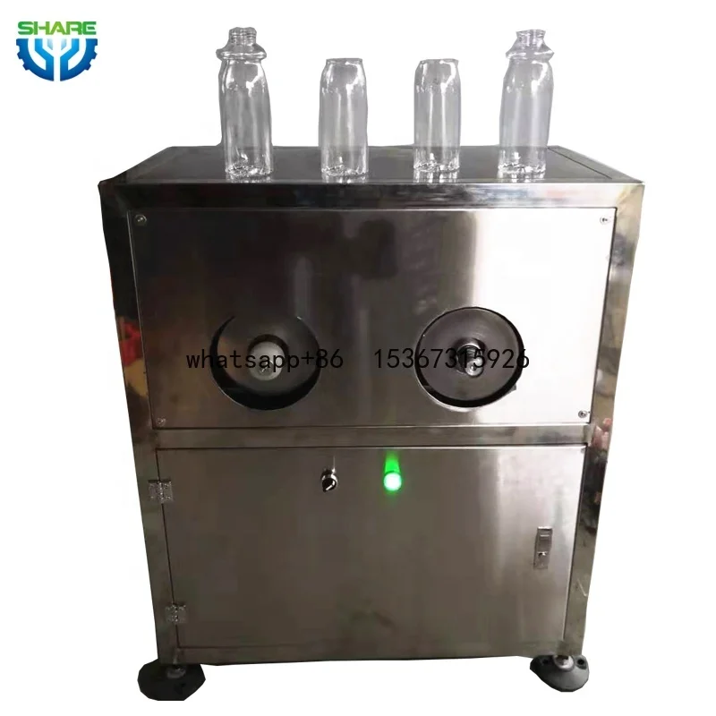 Plastic Bottle Neck Trimmer Mouth Cutting Machine Bottle Cutter plastic bottles cans making machine