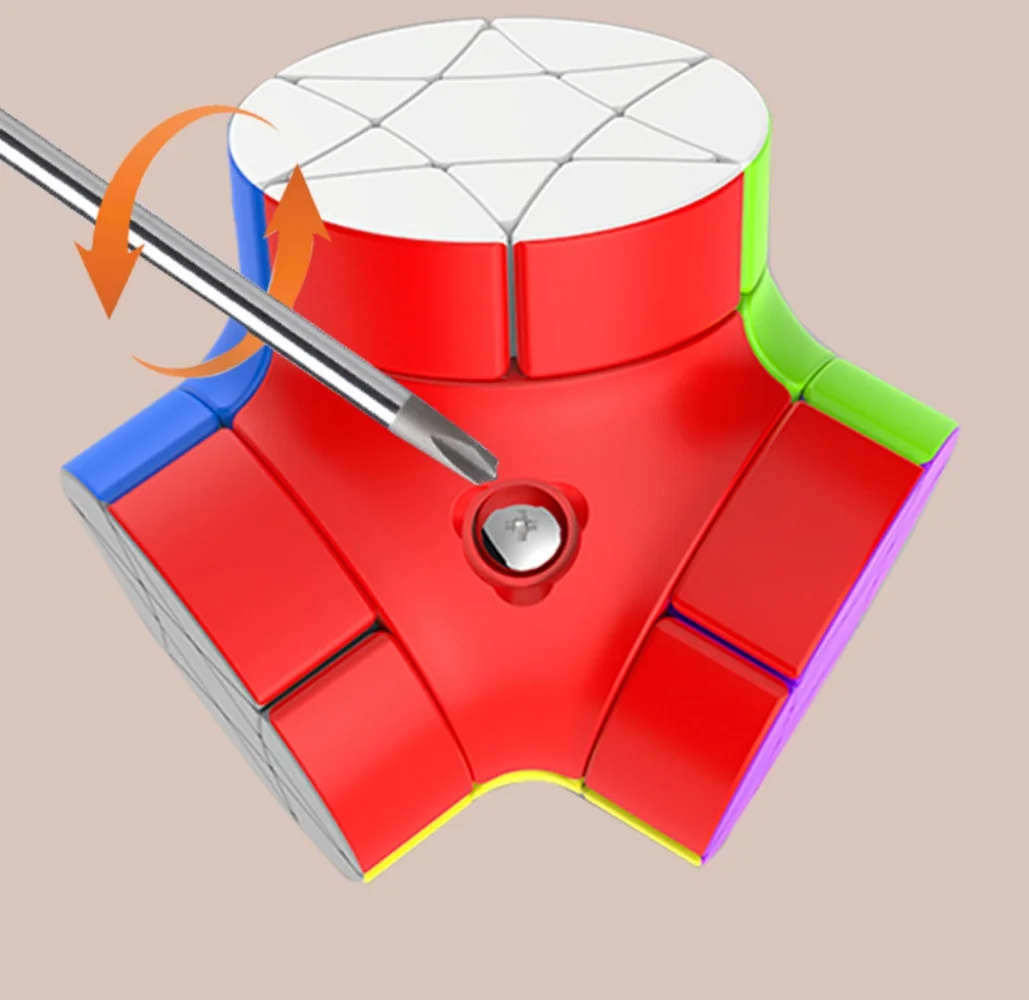 Shengshou-cubo mágico 3,0, Pilar mágico, forma extraña, juguete educativo profesional sin pegatinas para niños, regalo