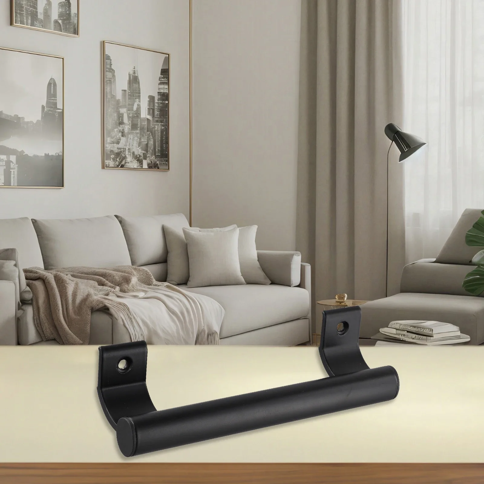 Heavy Duty Aluminum Alloy Sliding Door Handle Exposed Handle For Glass Doors And Sliding Panels Provides Performance