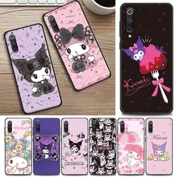 Cute My Melody Kuromi Phone Case For Xiaomi Mi 8 9T 10 Lite Mi10T Note10 Pro Cover For Mi9T Mi9Lite Cases Soft TPU Coque Fundas