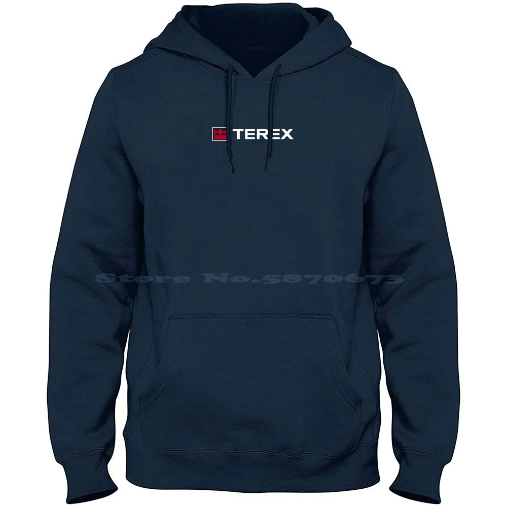 Terex Best Logo 100% Cotton Hoodie Terex Komatsu John Kubota Bobcat Cnh Doosan Infracore Poclain