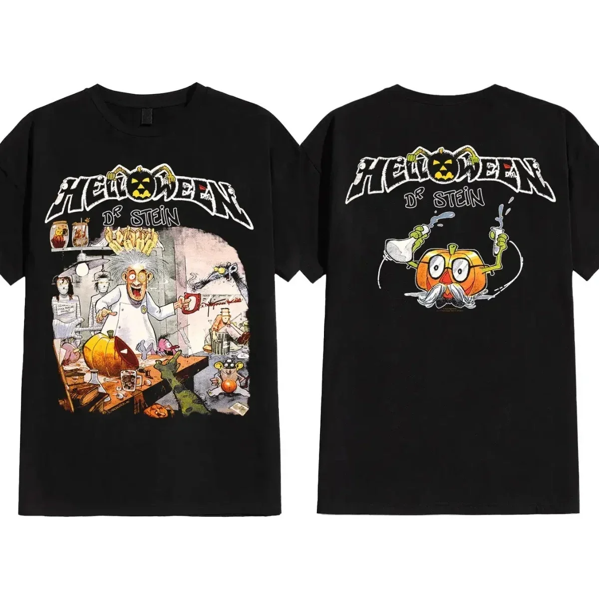 Helloween T-Shirt Heavy Metal Band Family Tee Music T-Shirt Retro
