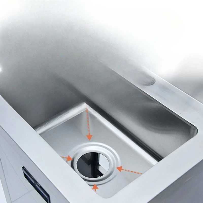 

Wash basin Medical stainless steel integrated induction wash basin Foot-pedal single double combination