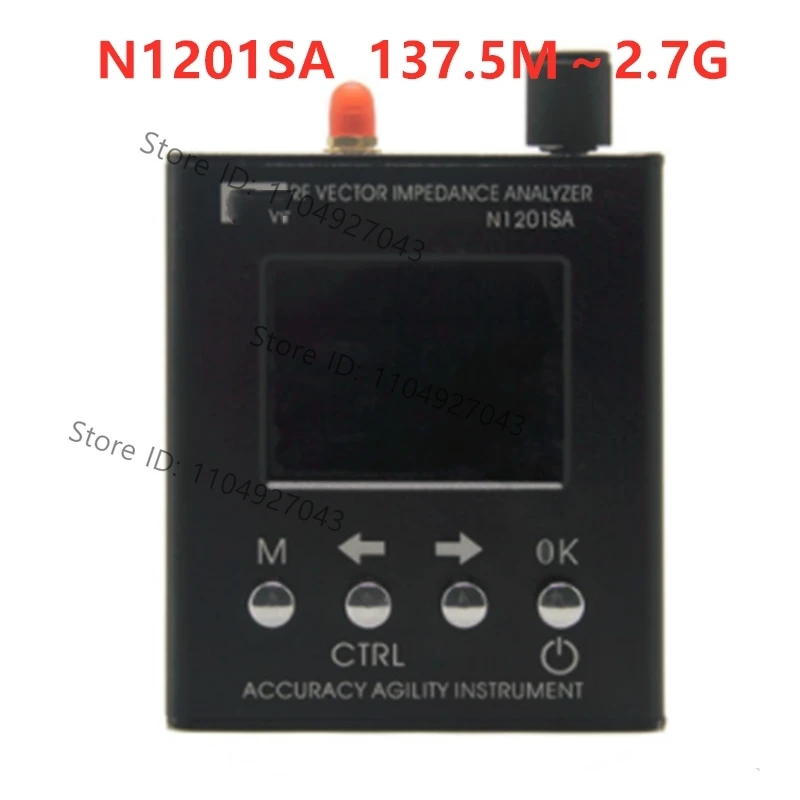 English N1201SA 137.5MHz-2.7GHz UV RF Vector Impedance ANT SWR Antenna Analyzer Meter Tester
