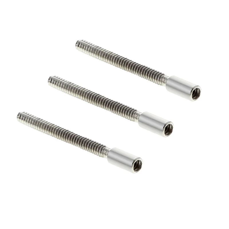 0,7 mm 0,9 mm Accesorios para relojes Vástago de extensión de acero inoxidable Varilla de conexión interna