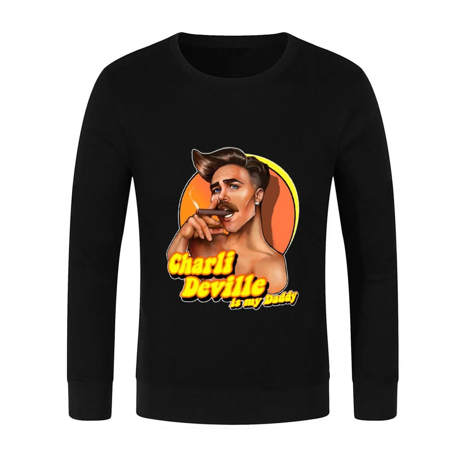 Charli Deville is my Daddy Pullover aesthetic clothing men's clothes male clothes autumn new products pullover