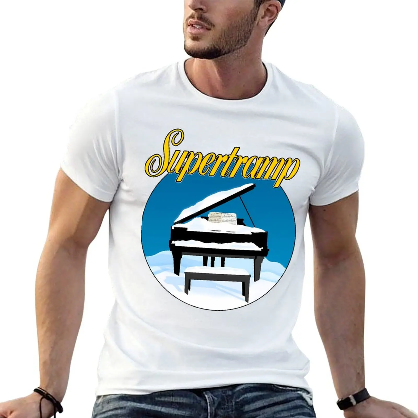 Supertramp Even In The Quietest Moments T-Shirt Casual All Match Short Sleeve T-Shirt