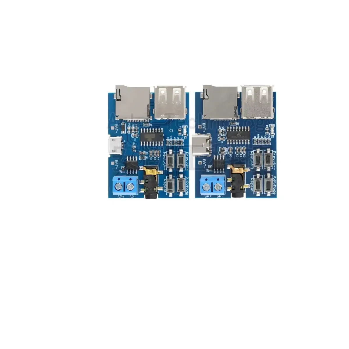 MP3 Module with Built-in Power Amplifier, MP3 Decoder, TF Card and USB Disk Decoding Player