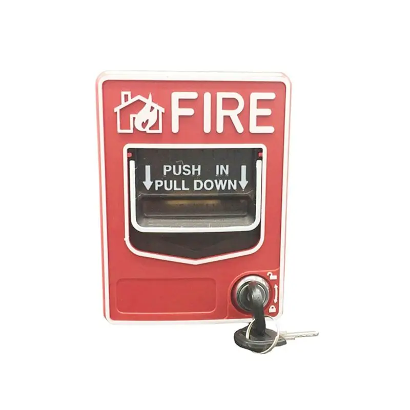 

A98Z SB116 Fire Manual Alarm Button DC24V Conventional Manual Call Point With 2 Keys