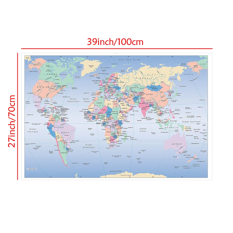 Рисунок 4 - Винтажная карта мира