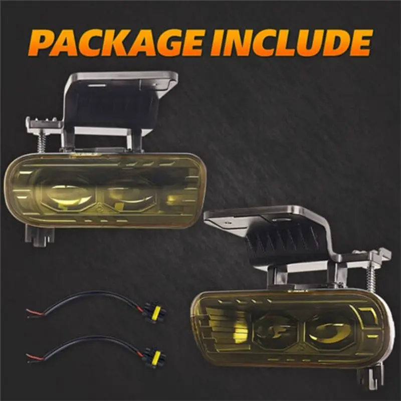 Stablize 1 Pair High Intensity LED Front Fog Lights For Silverado 99-02 Tahoe 00-06 Retrofit Headlights