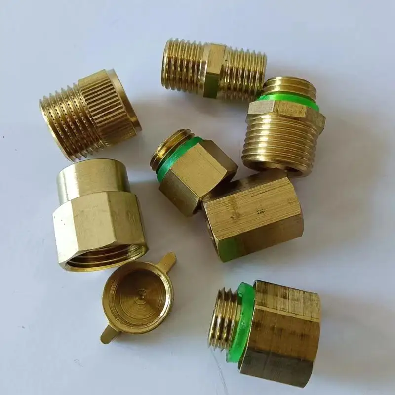 1Pcs Brass Reducing Straight Connector 14/18mm, Agricultural Sprayer Accessory For Spray Boom Connection