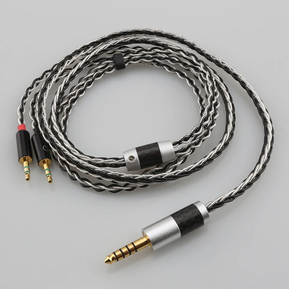 4.4mm Headphone Earphone Cable For dual 2.5 Hifiman 300 400 i 1000 he400i he1000 he6 v1 v2  he 500 560 edx