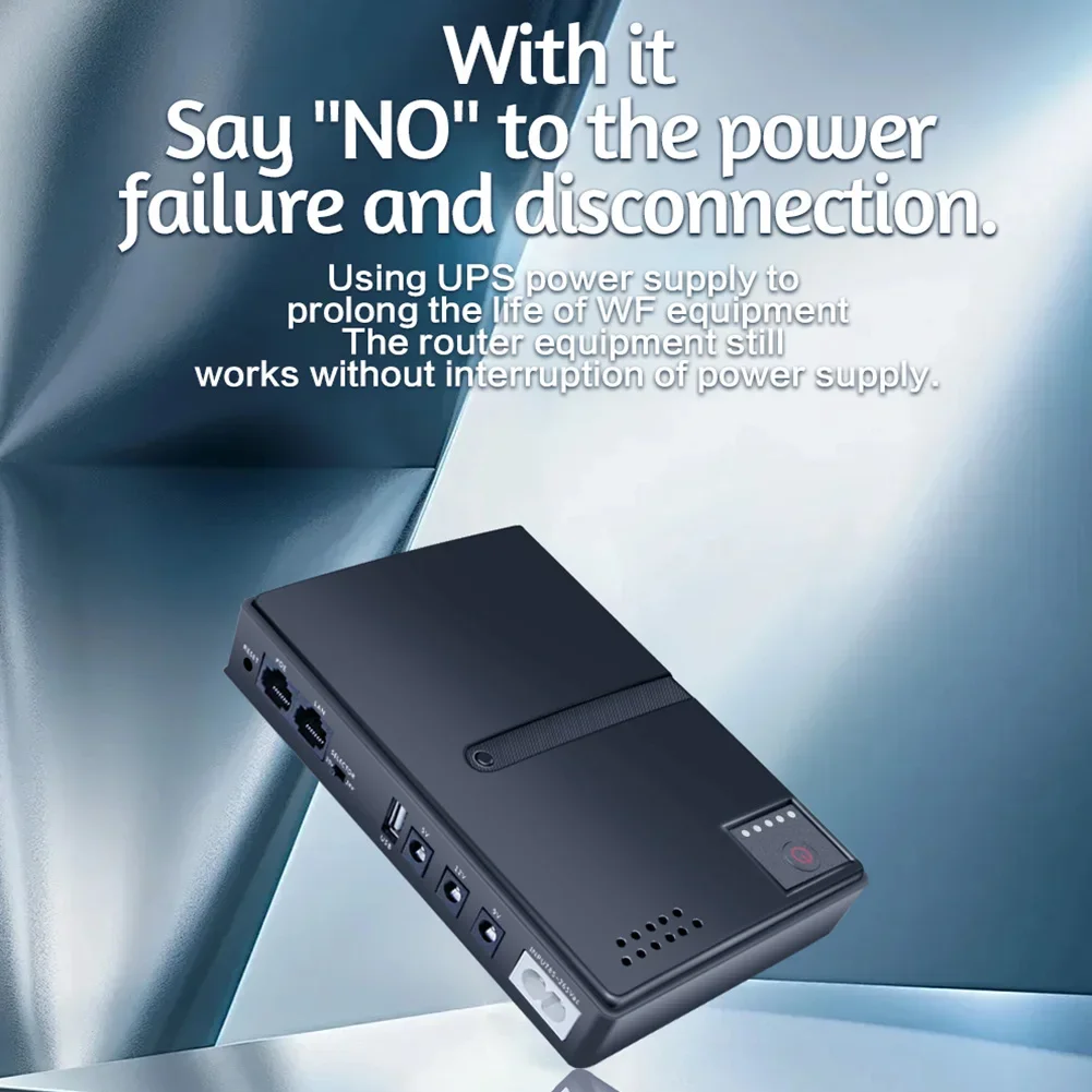 5V 9V 12V 36W 10400mah Backup Power Supply DC1036P DC UPS Uninterruptible Power Supply Portable for Router Switch Mobile Phone