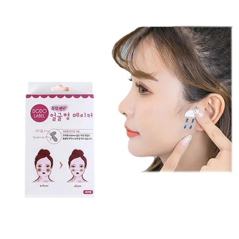 

【XHB】40Pcs/box Face Lift Tapes Invisible Face Lift Sticker Wrinkle Removal Stickers Tighten Chin Fade Fine Lines Shape V-Shaped