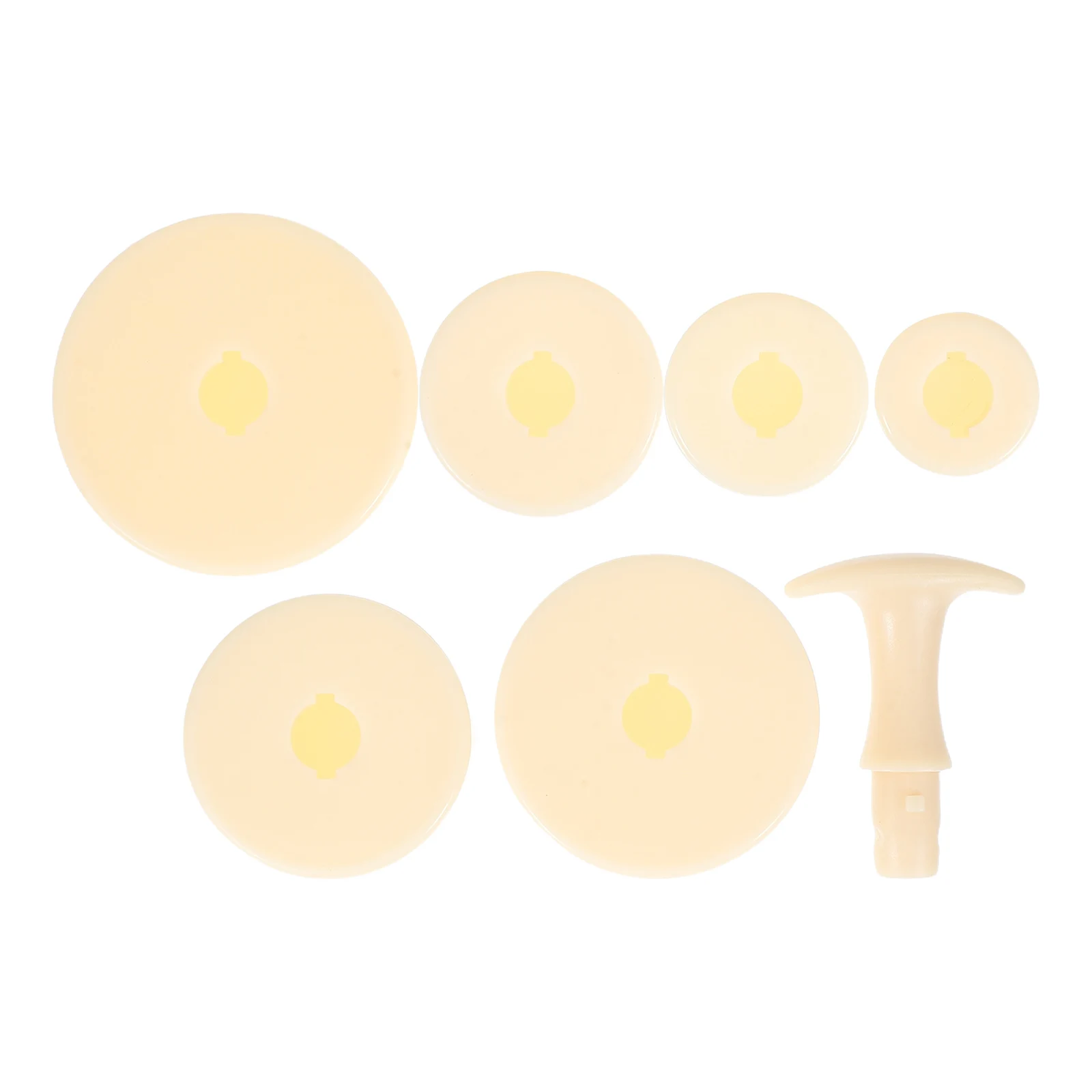 

French Egg Tart Molds Hand Pie Press Baking Tools Mini Tart Shells Mold Set Kitchen Dessert Beige Efficient Use Versatile Pies