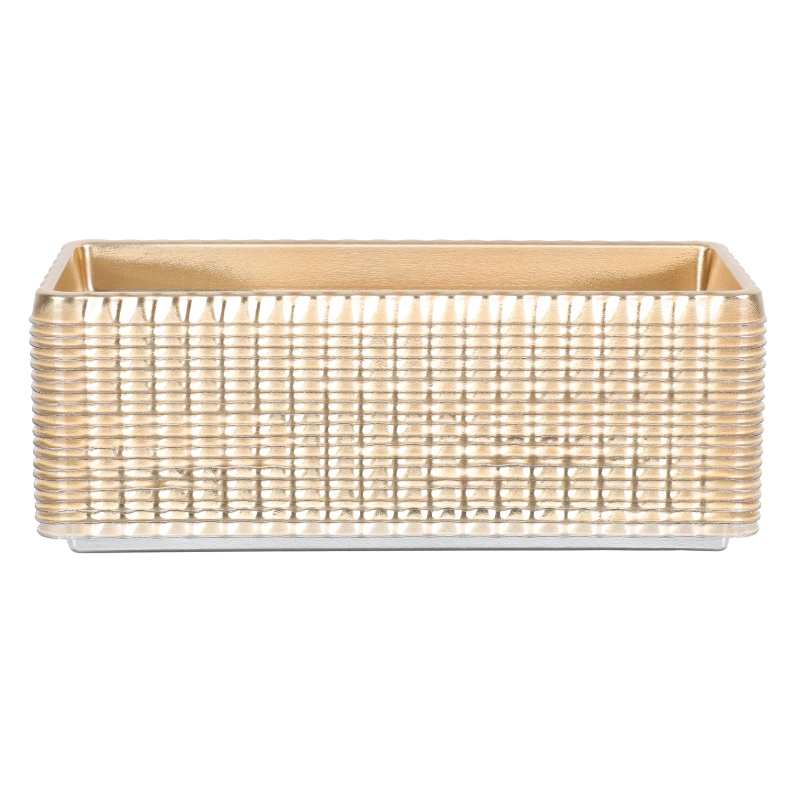 

20pcs Golden Cake Trays Food Grade PET Material Dessert Holding Tray Safe Baking Supplies Rectangle Mini Boards for Weddings