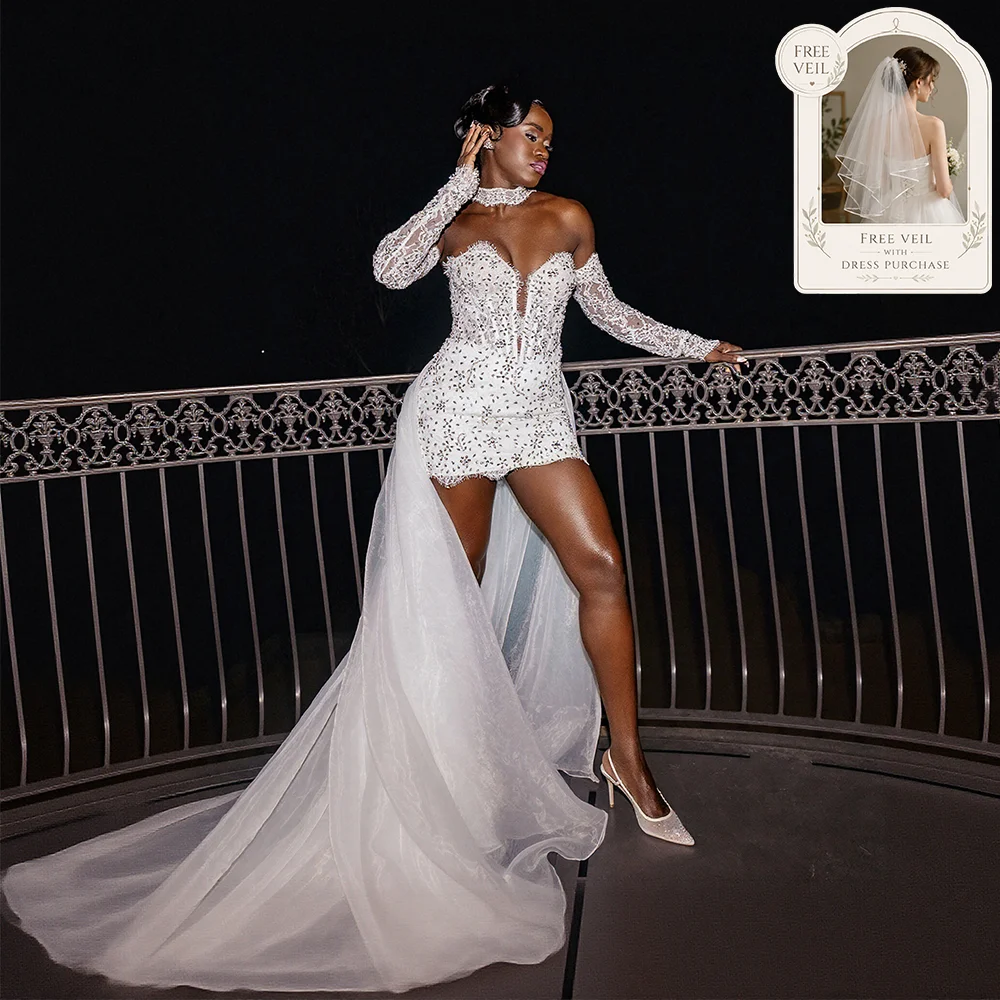 

Plus Size Mermaid Wedding Dresses For Women Sleeveless Satin Pleated vestido novia Strapless Ivory Bride Gowns Customized