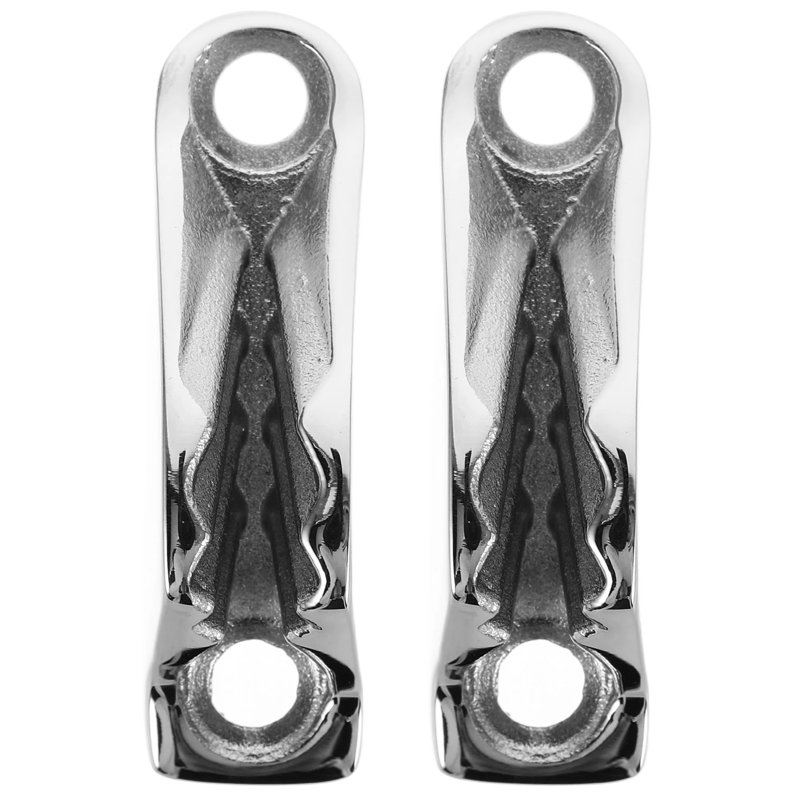 

2Pcs Sailboat Rope Clamp Cleat Stainless Steel Speed Limiter Retaining Kayak Accessories Boat Parts