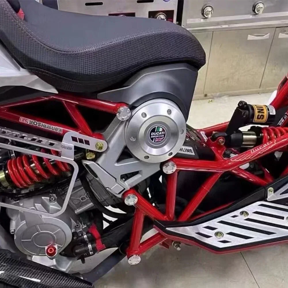 2022 dla Italjet Dragster Frame Trim Cover Aluminum Alloy Protective Cover Fit Italjet Dragster 200 / 250I / 125 / 400 New