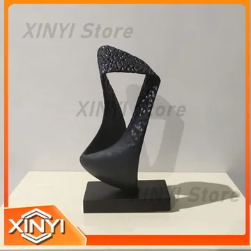 Abstract Resin Mini Sculpture for Model Home Villa Office Desk Decor 3D Modeling Elegant Texture Free Shipping