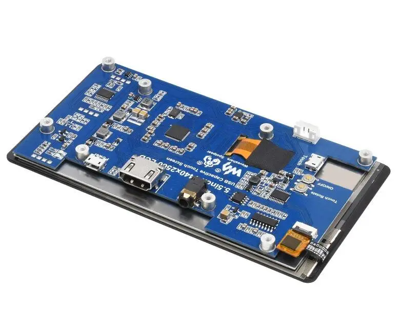 5.5inch 1440x2560 LCD,Raspberry Pi 5.5inch 2K Capacitive Touch LCD Display, HDMI Interface, IPS Screen