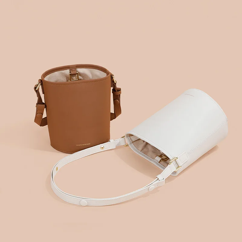 Bolsos de mensajero de alta calidad para mujer, bolso de moda para teléfono móvil, bolso de cubo versátil, bolso de nicho exquisito para niña