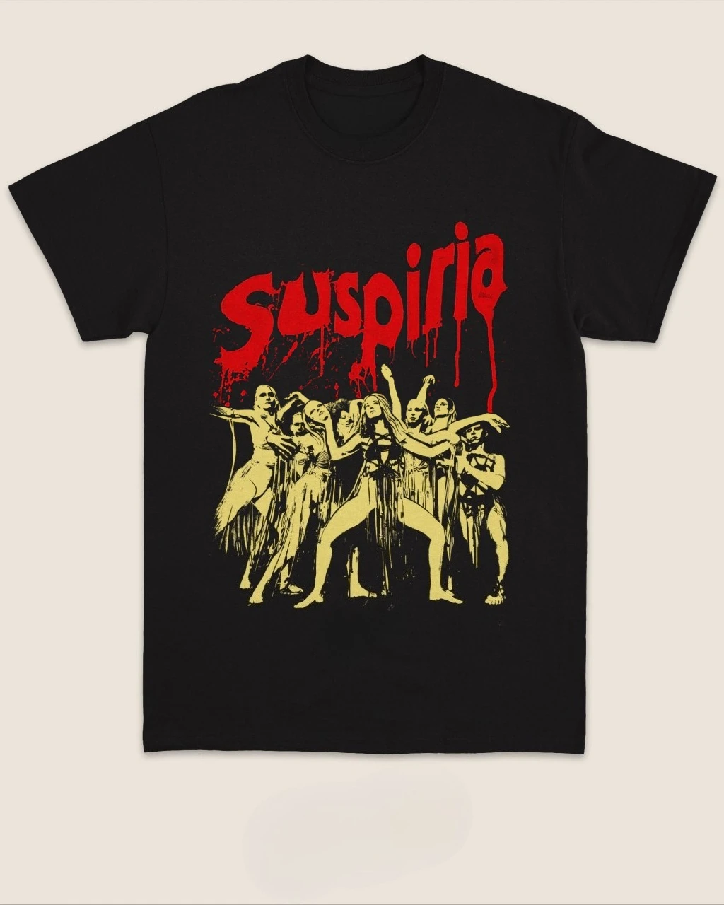 Camiseta Retro de Suspiria de Dario Argento para Hombre y Mujer, Diseño Gráfico Vintage de Bruja Bailando, Estilo Gótico, Clásico y Aterrador, Ropa Urbana