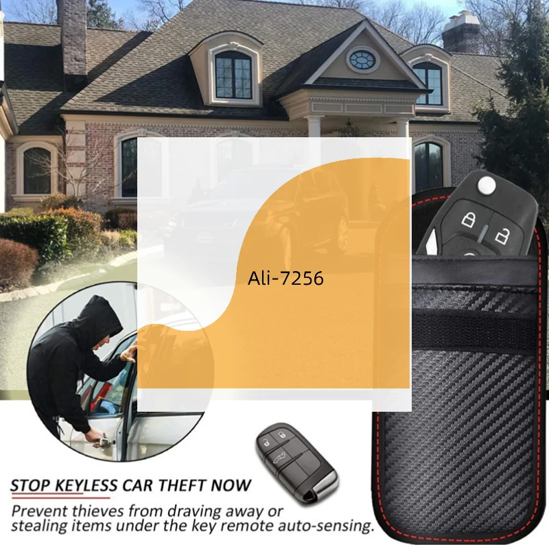 Car Key Signal Shielding Box Faraday Cage Remote Control Package Keyless Rfid Shielding Package Car Accessories