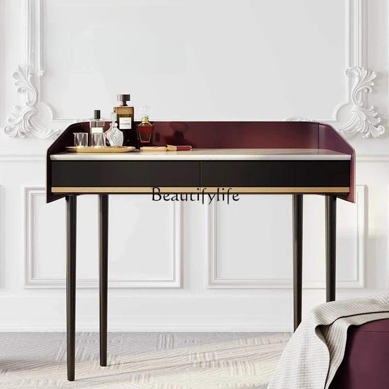 

ls 27 Small piano dresser marble exquisite light luxury bedroom modern simple makeup table
