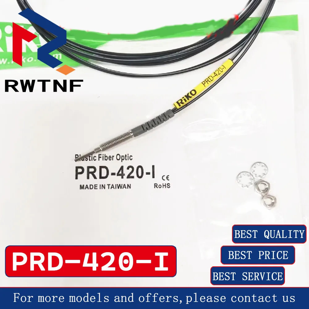 العلامة التجارية الجديدة الأصلية PRD-420-I RIKO مستشعر مسبار خط الألياف الضوئية ثنائي الاتجاه ، مخزون المستودعات الأصلي 100%